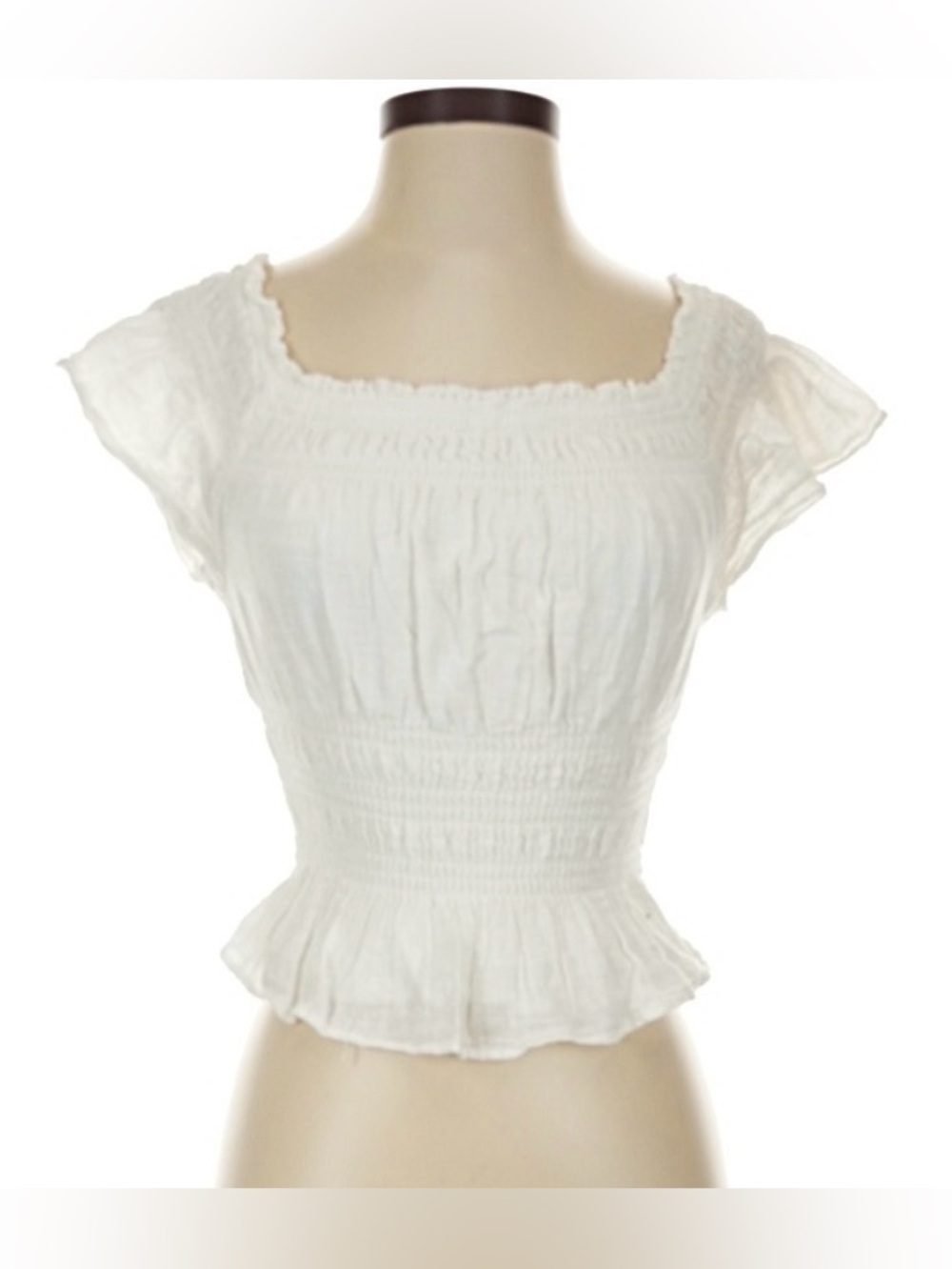 A&F Flutter Sleeve top